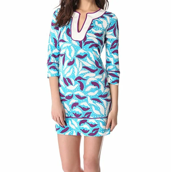 dvf knit dress Diane von Furstenberg Metallic Blend Knit Wrap Dress